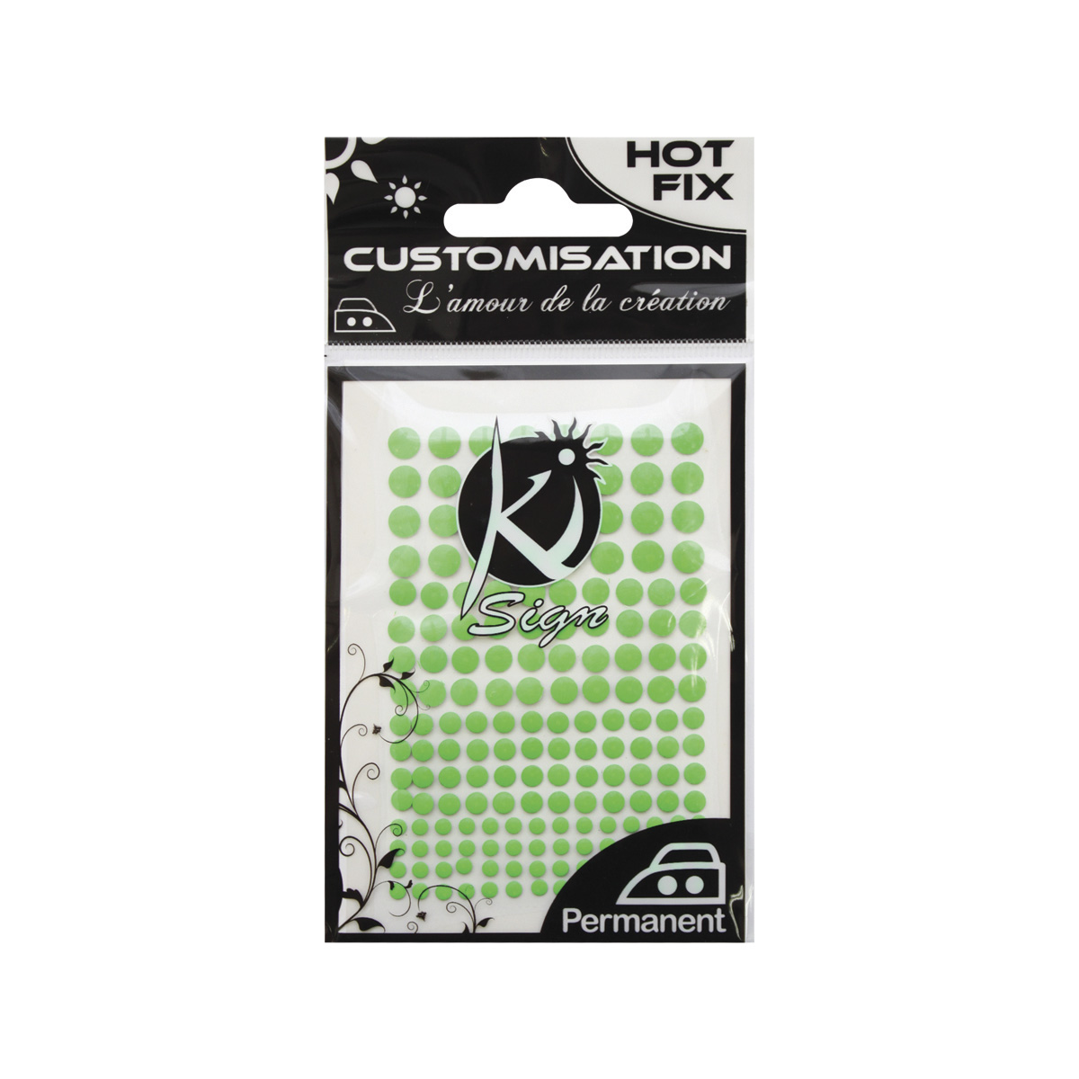 

KS-C-MET-FLUO Термоклеевые стразы металлик круглые 3/4/5/6мм, 176шт Ki Sign (зеленый)