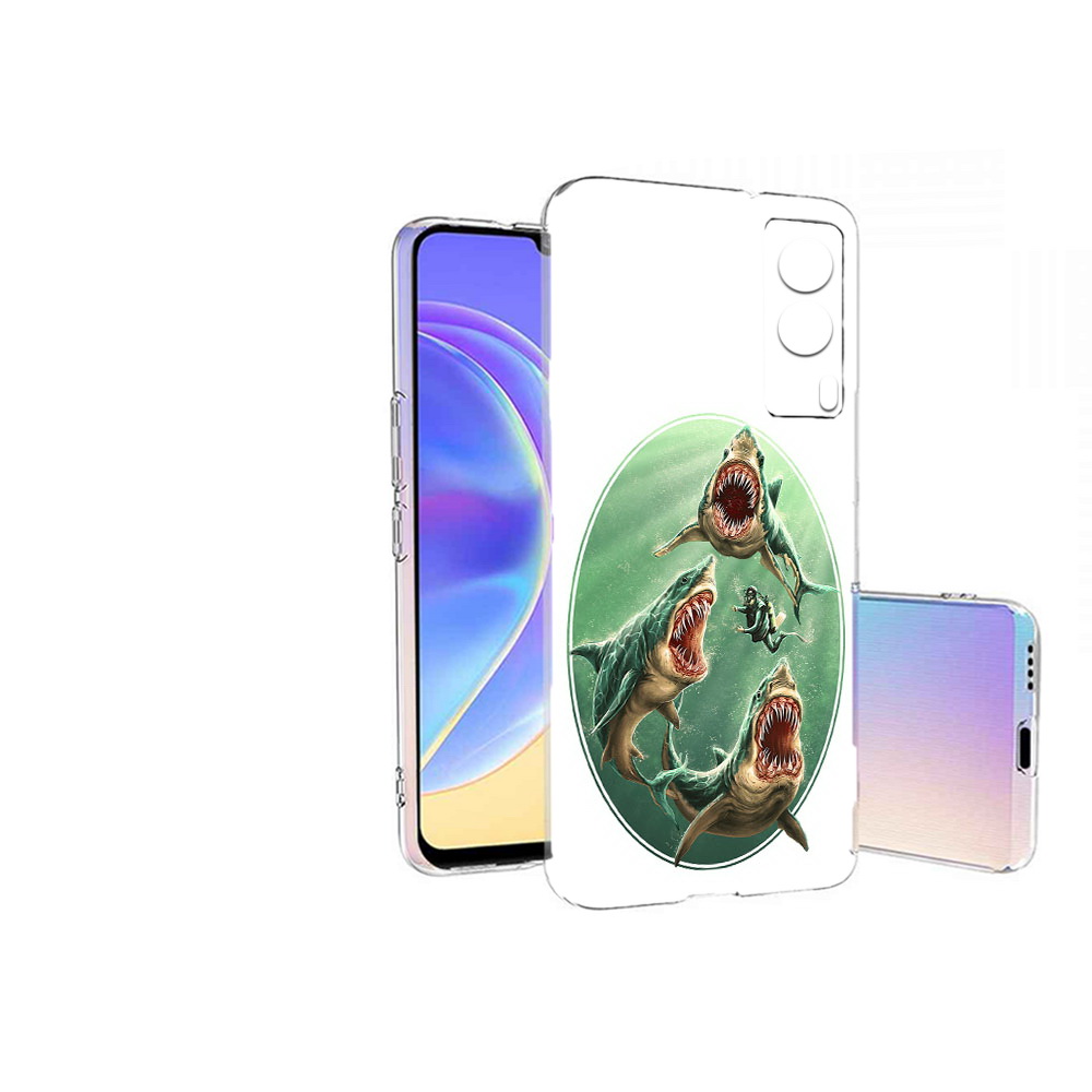 

Чехол MyPads Tocco для Vivo V21E синяя бездна (PT161736.380.600), Прозрачный, Tocco