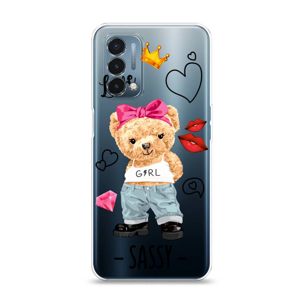 

Чехол на OnePlus Nord N200 5G "Sugar Mommy", Голубой;белый;розовый, 152250-6