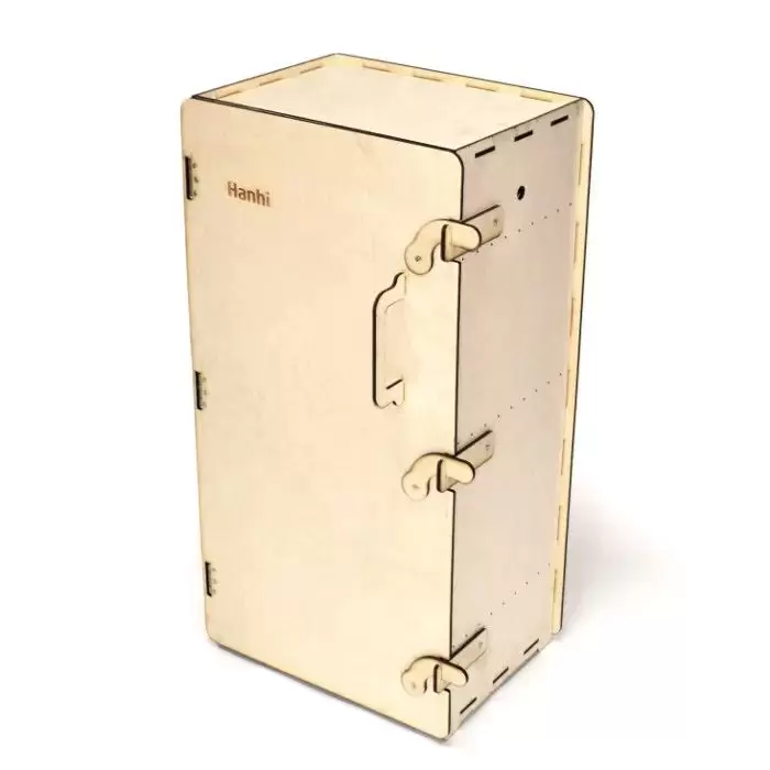 Деревянный разборный коптильный шкаф Hanhi 940124805 85х44х49