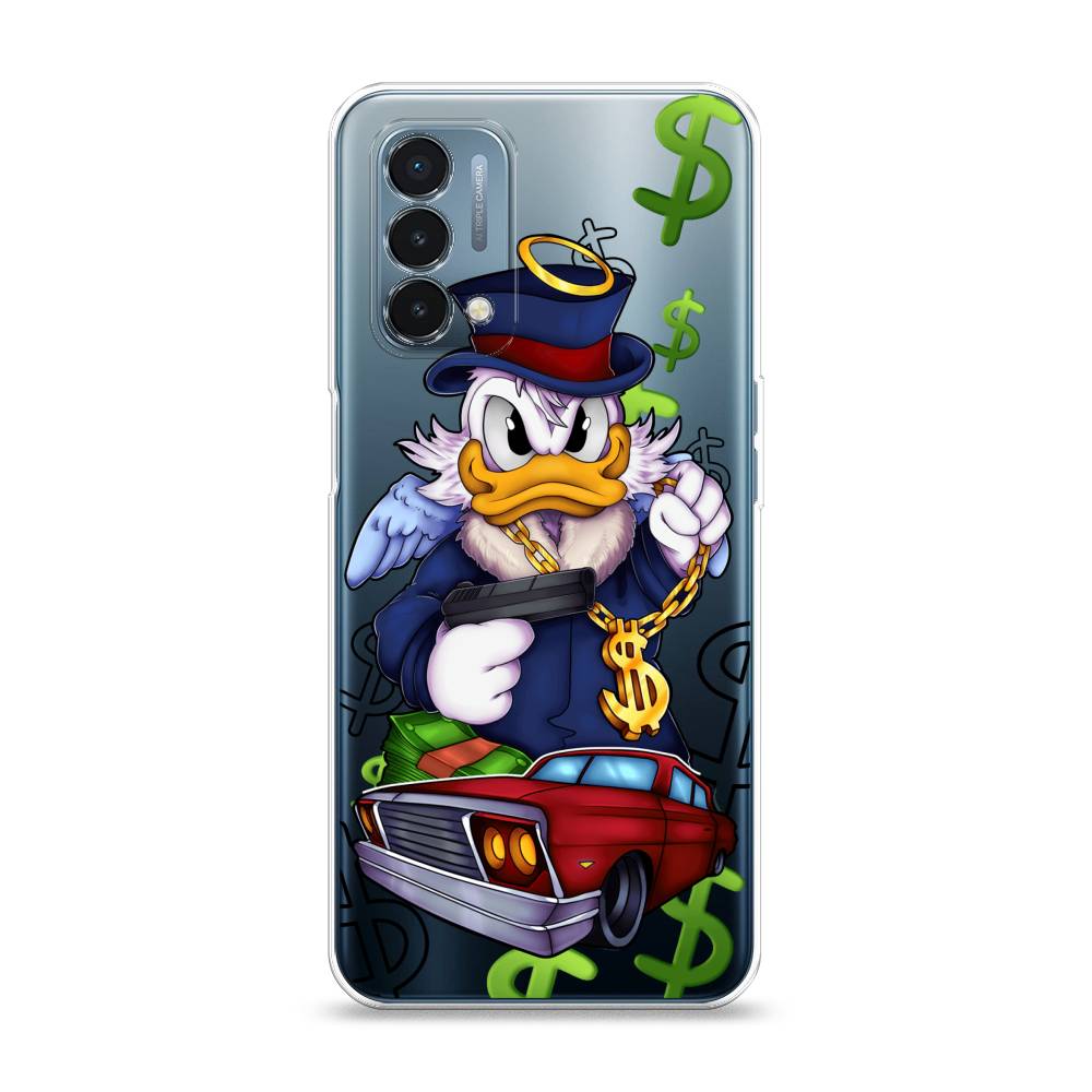 

Чехол на OnePlus Nord N200 5G "Scrooge McDuck with a Gold Chain", Красный;синий;белый, 152250-6