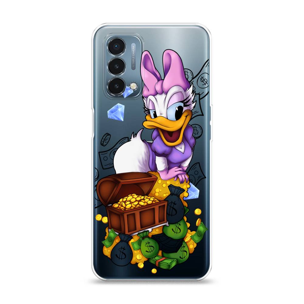 

Чехол на OnePlus Nord N200 5G "Rich Daisy Duck", Коричневый;белый;фиолетовый, 152250-6