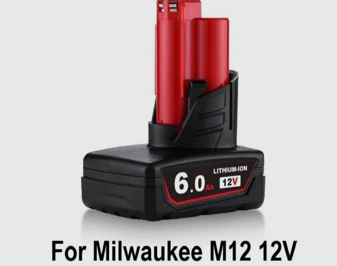 Аккумулятор ELE ELEOPTIOр ELE ELEOPTION для Milwaukee RED M12 B6, Li-Ion, 6 Ач аккумулятор milwaukee red m12 b4 li ion 4 ач 4932430065