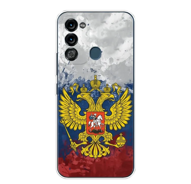 

Чехол Awog на Itel Vision 3 "РФ", Разноцветный, 3200850-5