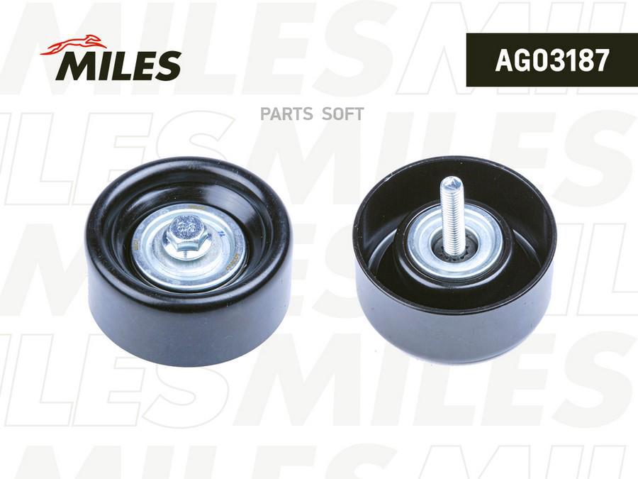 

MILES AG03187 Ролик ремня приводного OPEL/GM/SAAB 2.0/2.4 08-