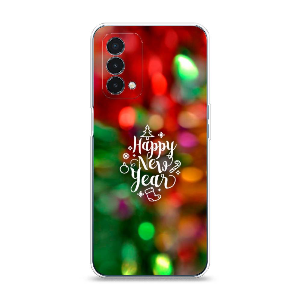 

Чехол на OnePlus Nord N200 5G "Новый Год на елке", Зеленый;красный;желтый, 152250-5