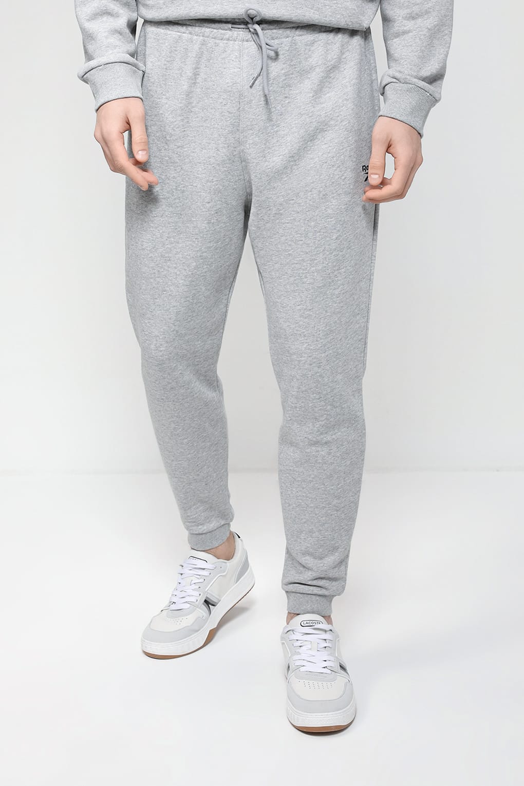 

Спортивные брюки мужские Reebok HZ8785 серые S, Серый, HZ8785