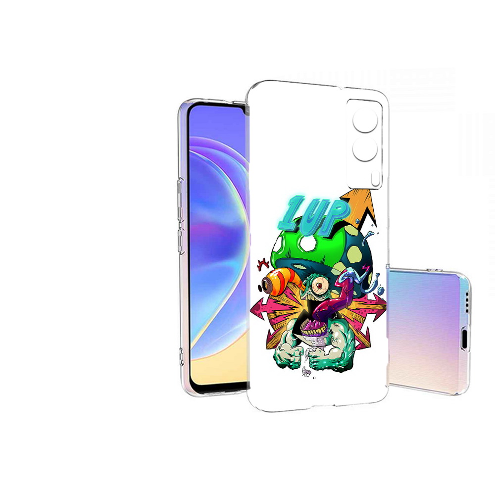 

Чехол MyPads Tocco для Vivo V21E сильный гриб абстракция (PT161736.380.599), Прозрачный, Tocco