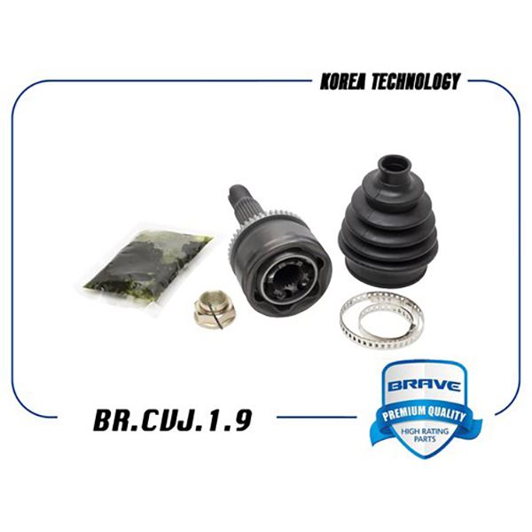 

Шрус Внешний Hyundai Solaris, Kia Rio С Abs Шлицы, 25/22 BRAVE арт. BRCVJ19