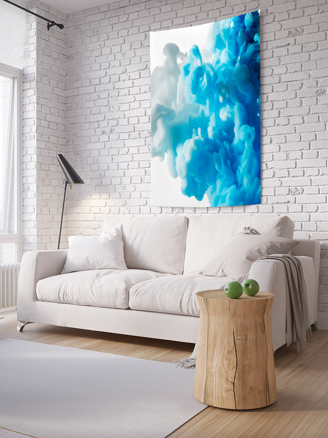 

Вертикальное фотопанно на стену JoyArty Облачная краска 150x200 см, Облачная краска