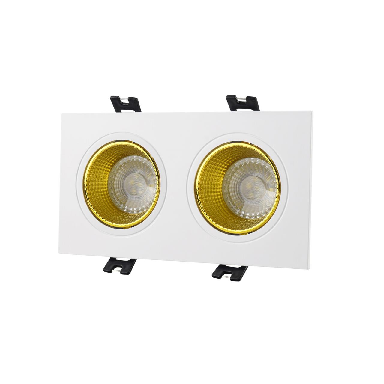 

Светильник встраиваемый Denkirs DK3020WYE, DK3072-WH+YE, 20W, GU5.3