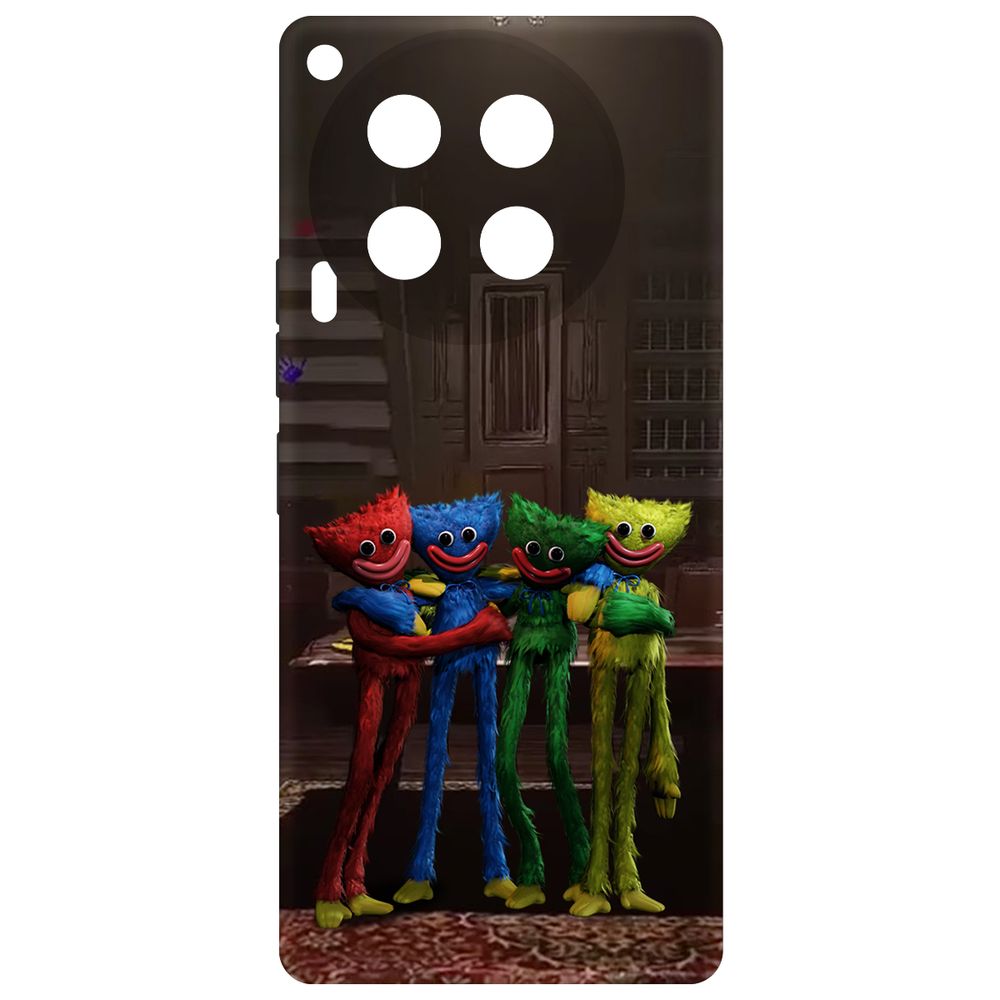 

Чехол-накладка Krutoff Soft Case Хаги Ваги - Мини-Хаги для TECNO Camon 30 черный