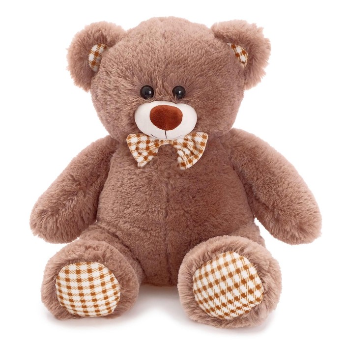 Мягкая игрушка Медведь Тоффи коричневый, 50 см