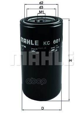 

Фильтр топливный DEUTZ/FENDT Truck KNECHT/MAHLE KC601 MAHLEKNECHT, KC601