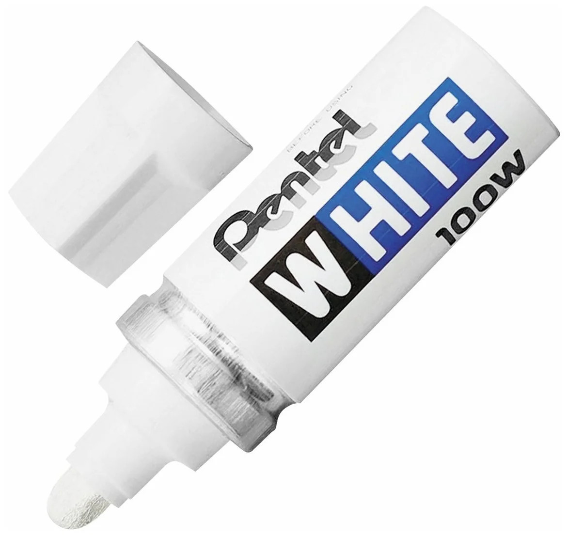 

Маркер перманентный Pentel 6,5мм круглый белый мини, 1607425