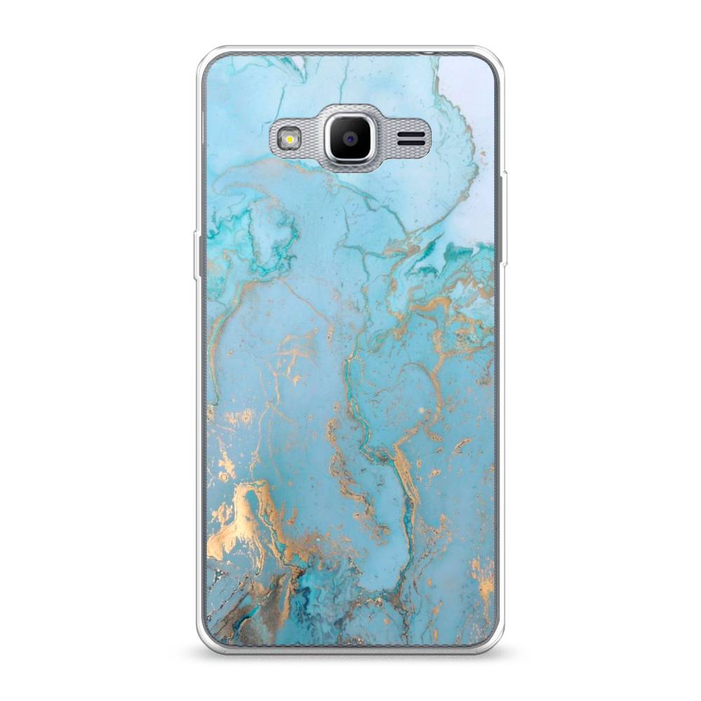 

Чехол Awog на Samsung Galaxy J2 Prime 2016/Самсунг J2 Prime 2016 "Голубой мрамор рисунок", 22350-3