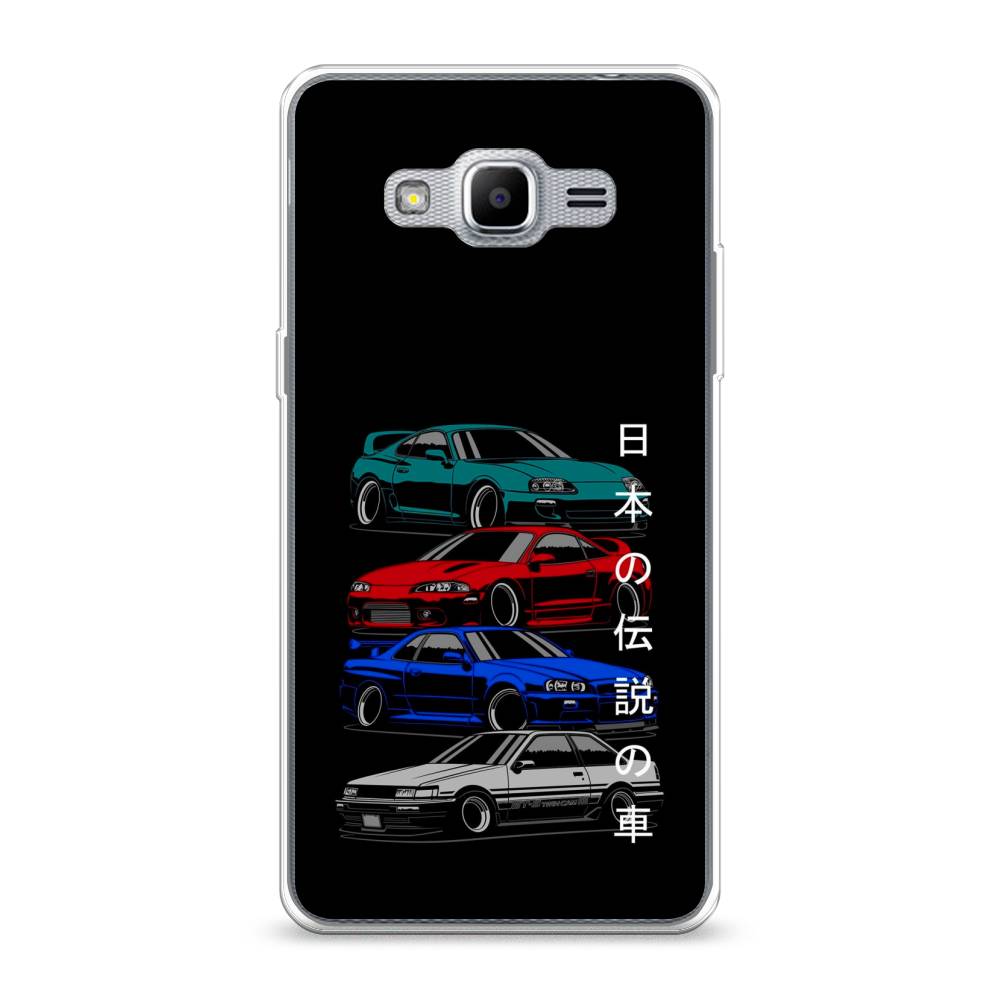 

Чехол Awog на Samsung Galaxy J2 Prime 2016 / Самсунг J2 Prime 2016 "JDM Legend cars", Зеленый;красный;синий, 22350-5
