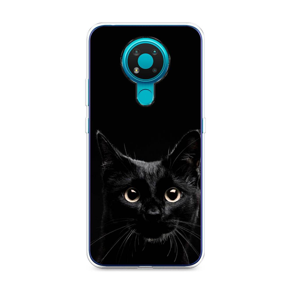 

Чехол Awog на Nokia 3.4 / Нокиа 3.4 "Добрый кот", Черный, 123750-1