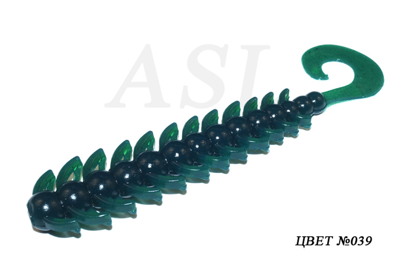 

Силиконовая приманка ASL Бакси цв. 039 L-12см 5шт/уп, Бакси