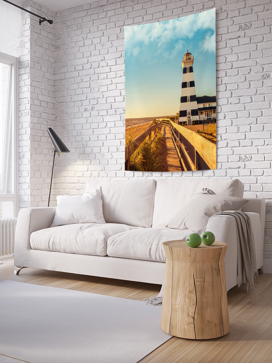 

Вертикальное фотопанно на стену JoyArty Солнечный маяк 150x200 см, Солнечный маяк