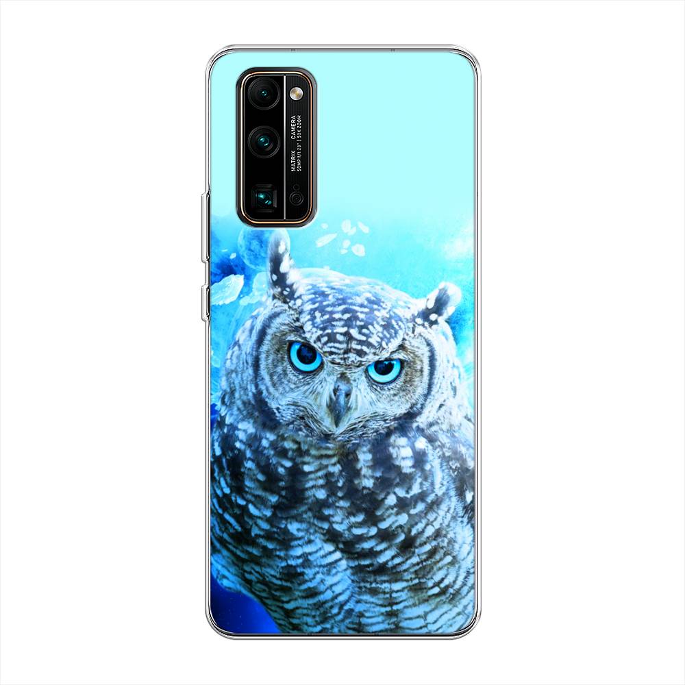 

Чехол Awog на Honor 30 Pro Plus "Сова арт 7", Синий;голубой, 612250-1