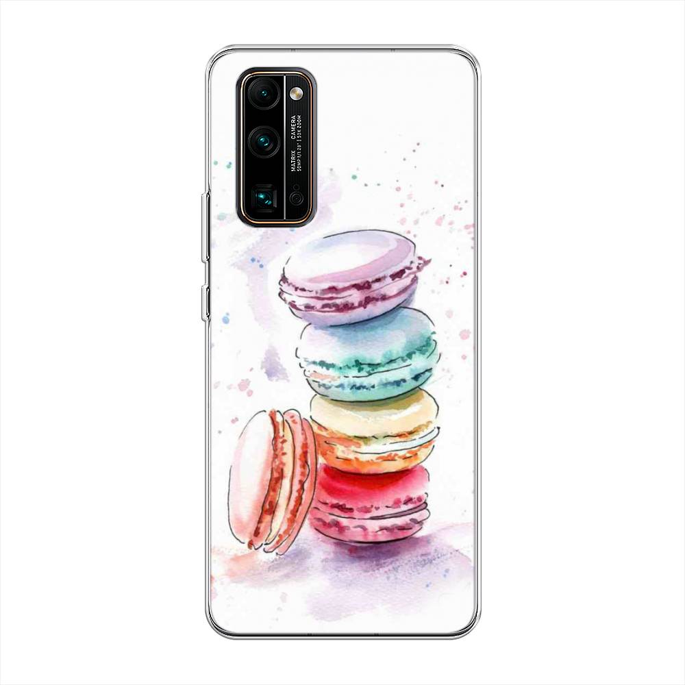 

Чехол Awog на Honor 30 Pro Plus "Пирамидка макарони 2", Желтый, 612250-10