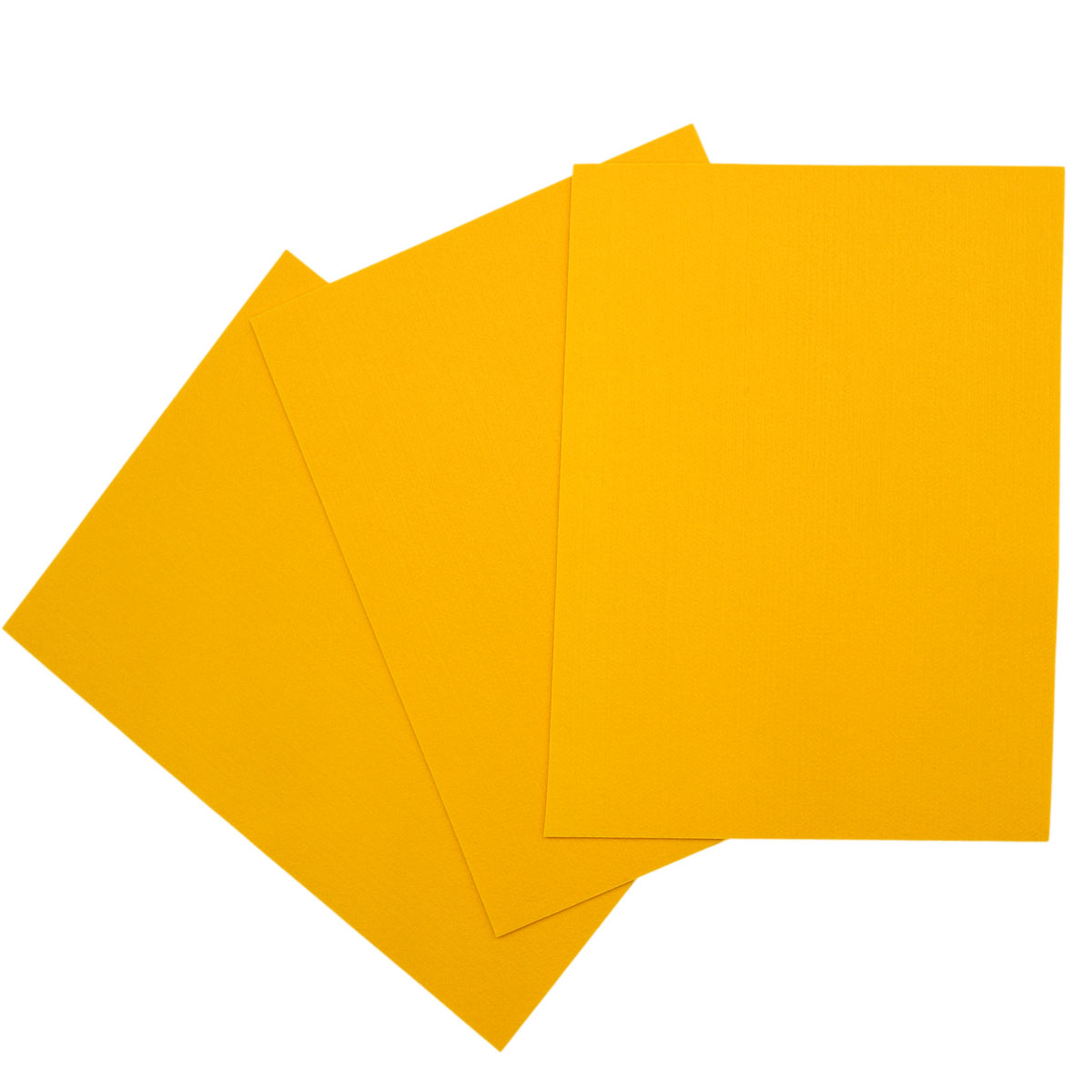 FSR2.0-RO Набор декоративного фетра 2 мм. 22 см*30см, 3шт (16 желтый)