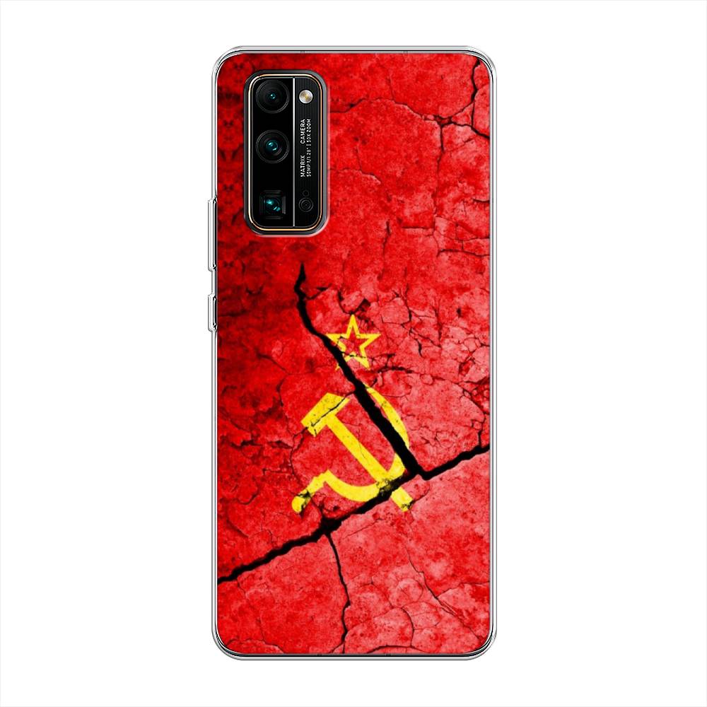 

Чехол Awog на Honor 30 Pro Plus "СССР", Красный;черный;желтый, 612250-5