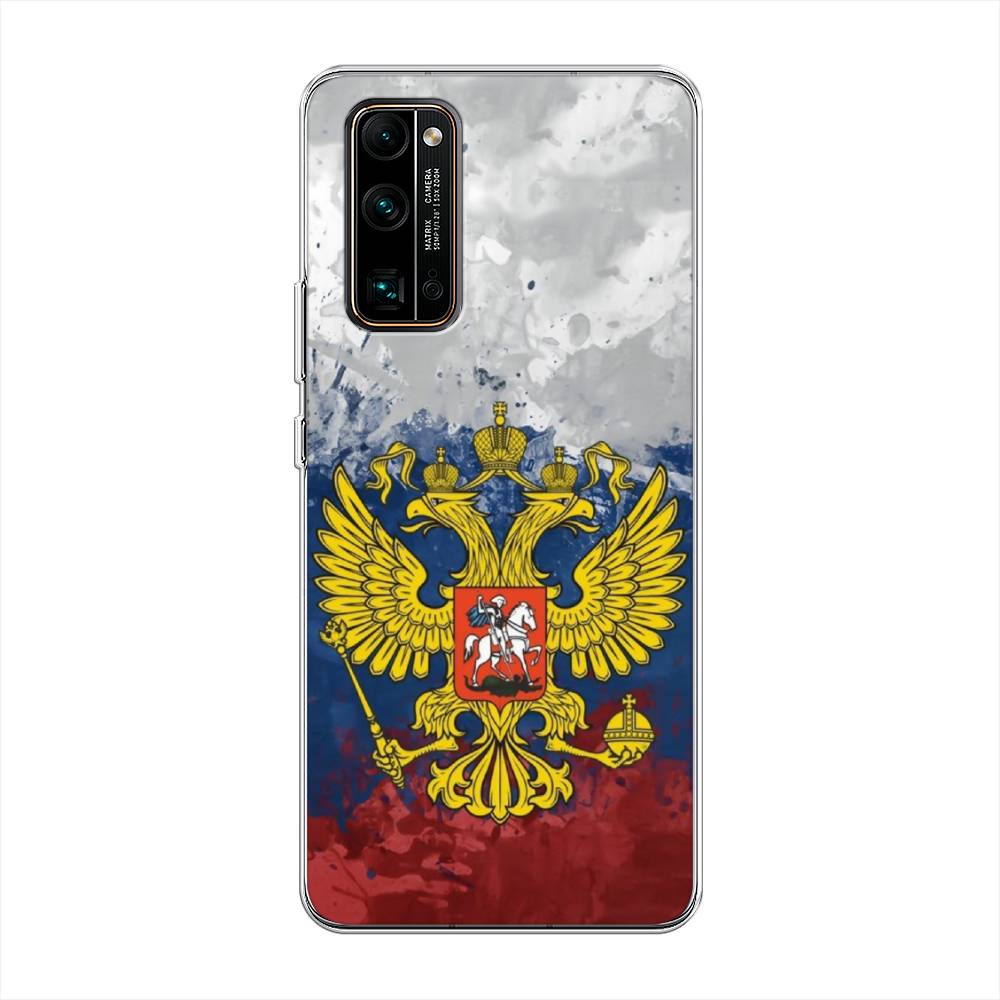 

Чехол Awog на Honor 30 Pro Plus "РФ", Белый;синий;красный, 612250-5