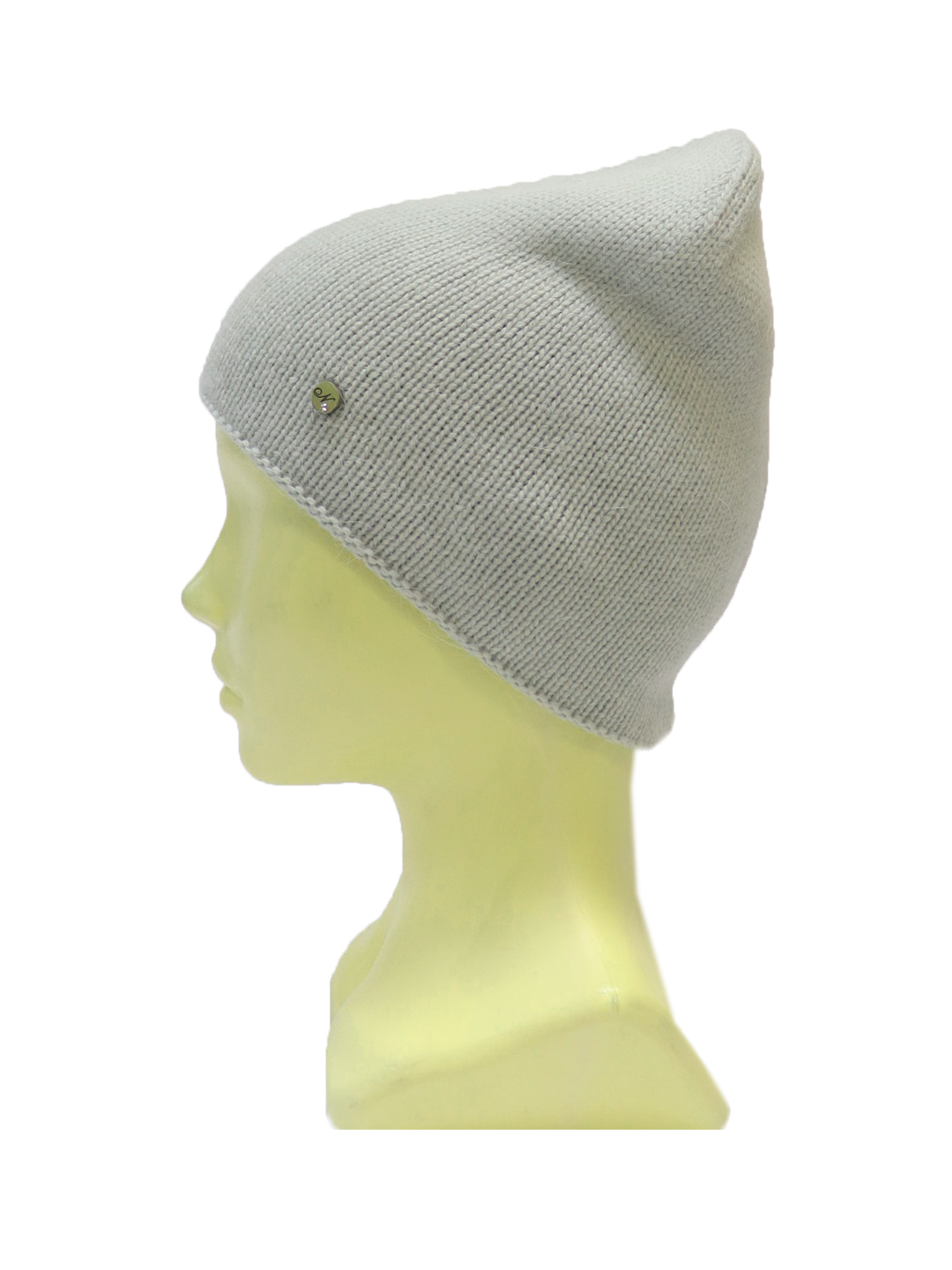 

Шапка бини женская Crystel Eden 0934 светло-серая, р.55-59, Серый, 0934