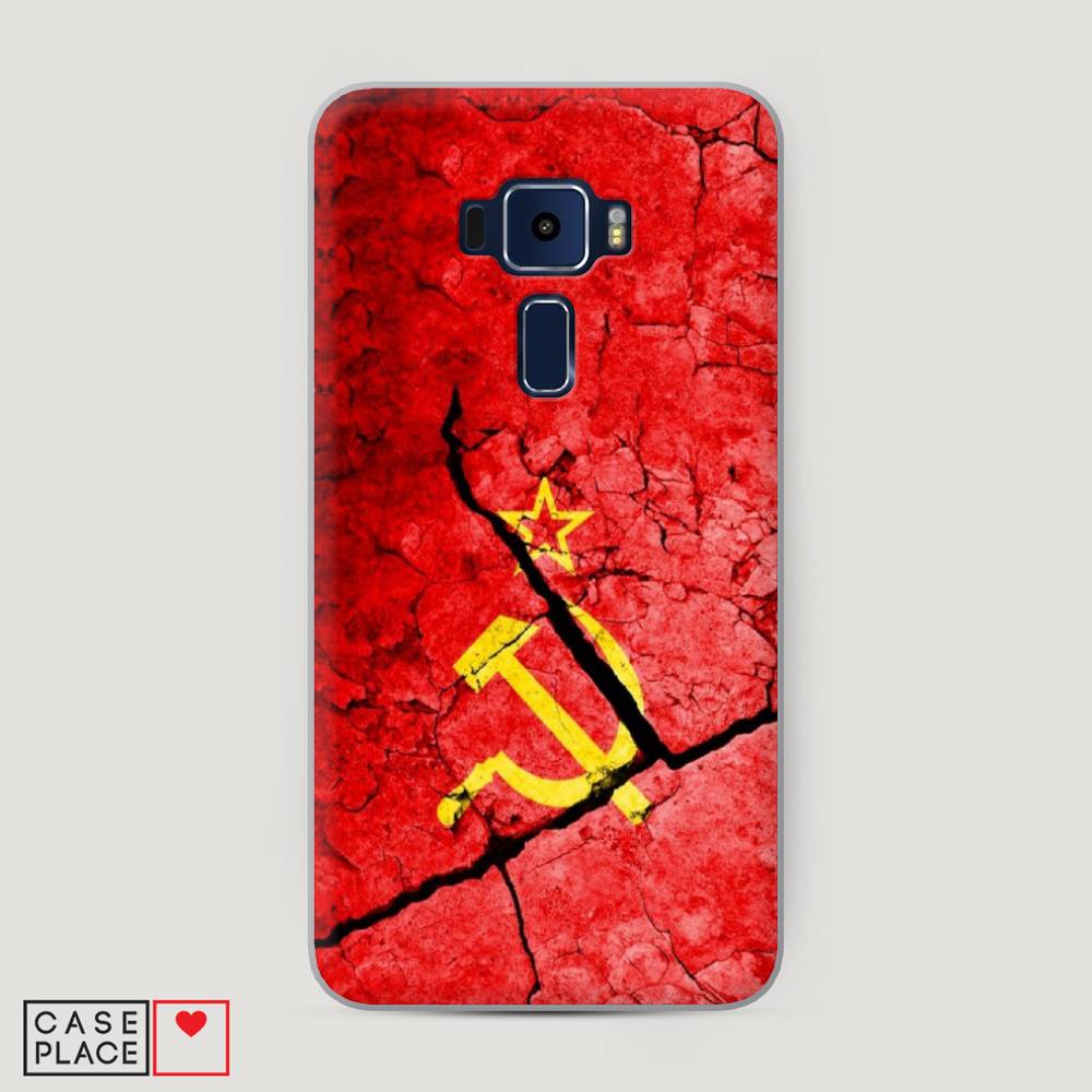 

Чехол Awog на Asus Zenfone 3 ZE552KL "СССР", Красный;черный;желтый, 41250-5