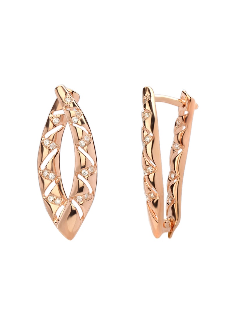

Серьги из серебра Эстет 01С1513239А, фианит, 01С1513239А
