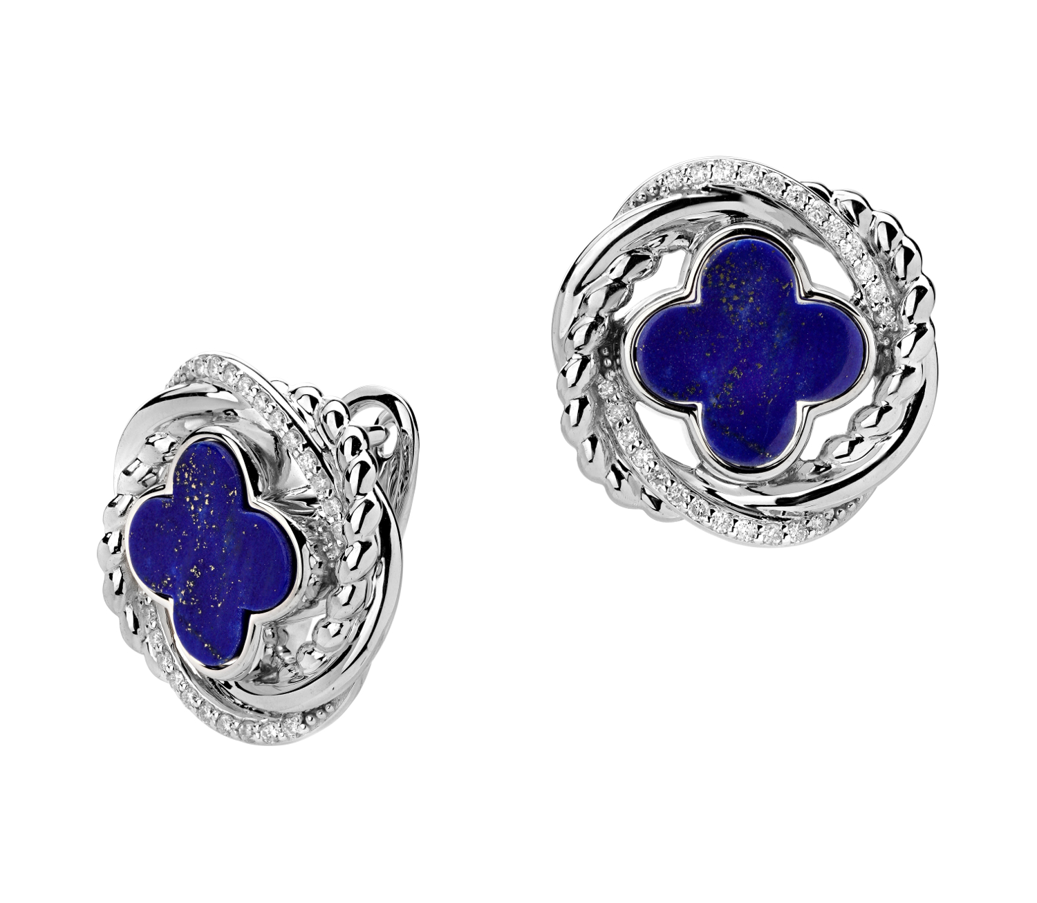 

Серьги из белого золота с бриллиантом Эстет 01С6213308-2, 01С6213308-2