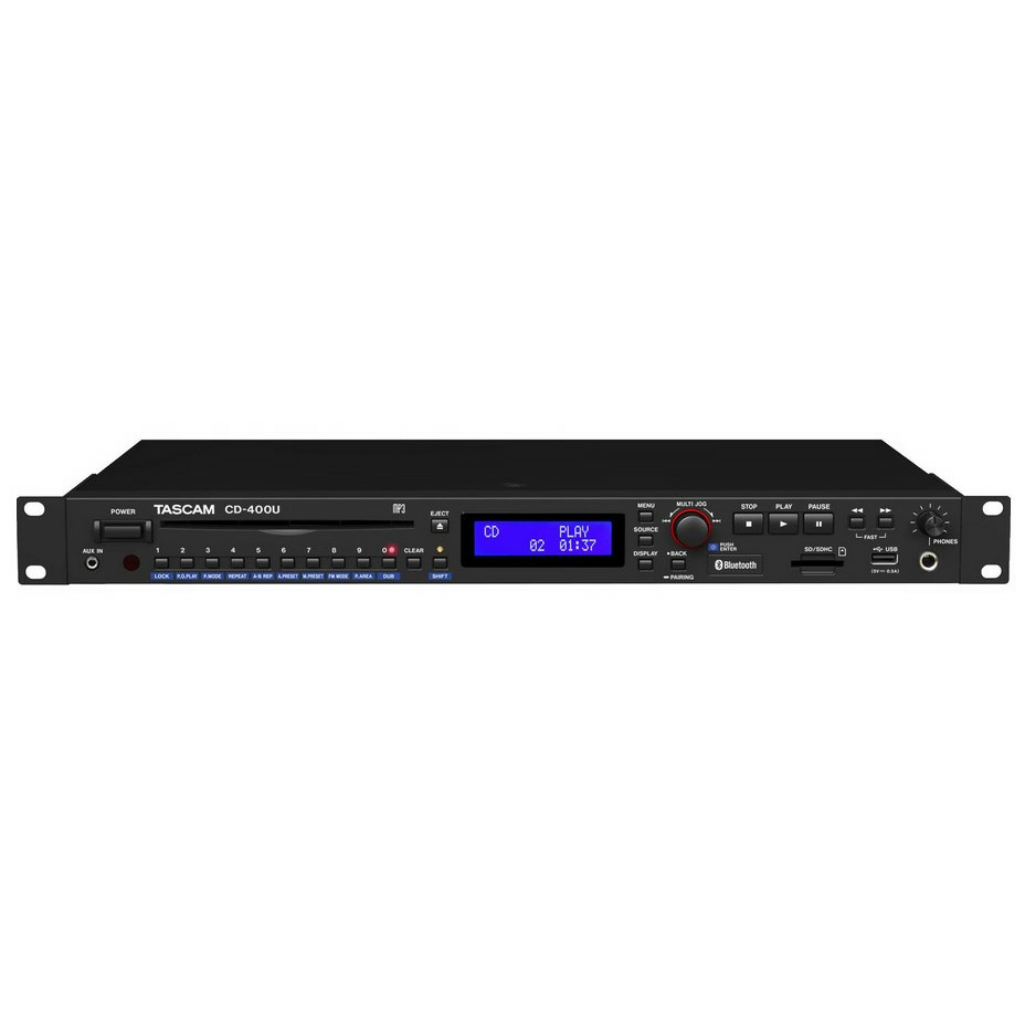 Студийный рекордер/проигрыватель TASCAM CD-400U