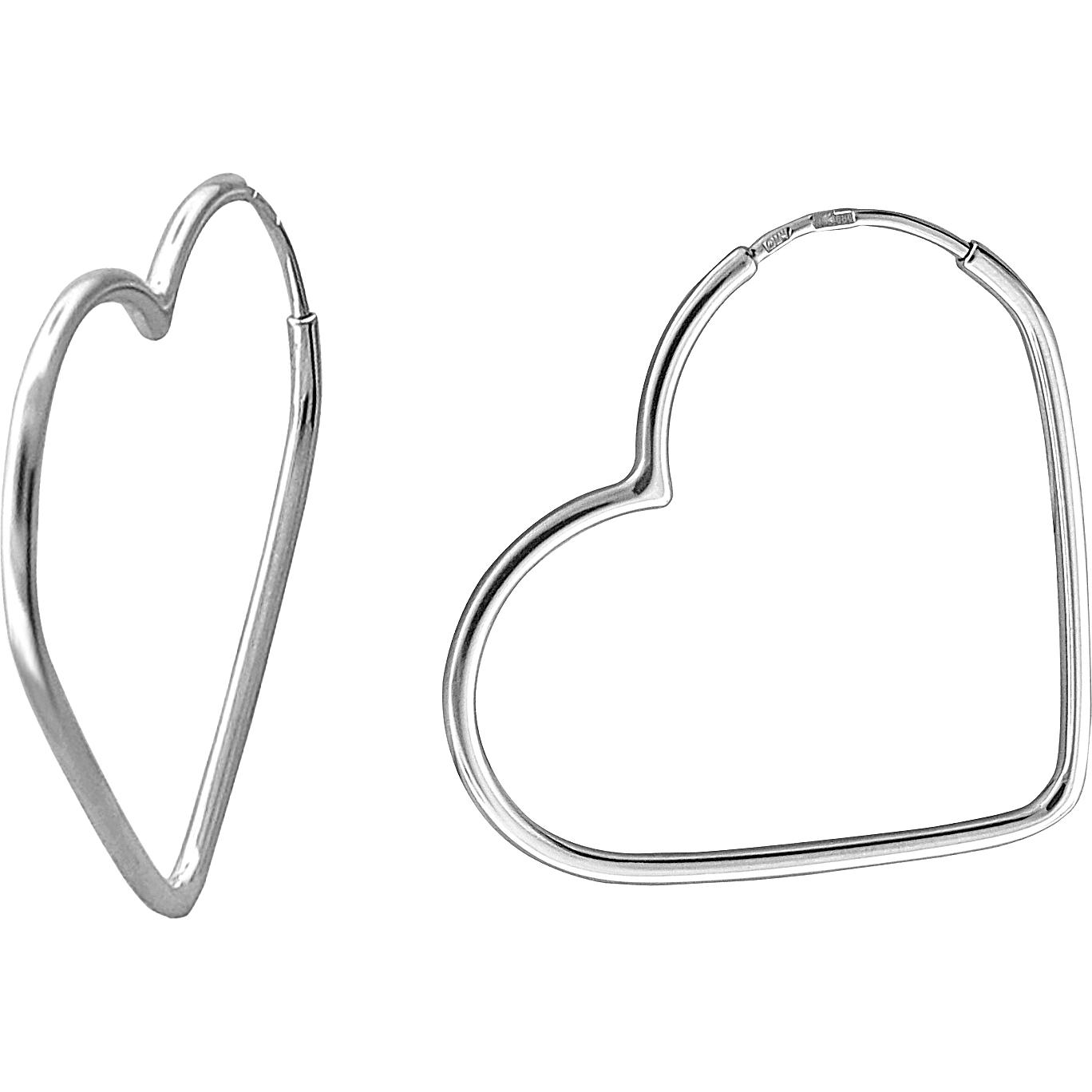 

Серьги конго из серебра Эстет 01С0513211, 01С0513211