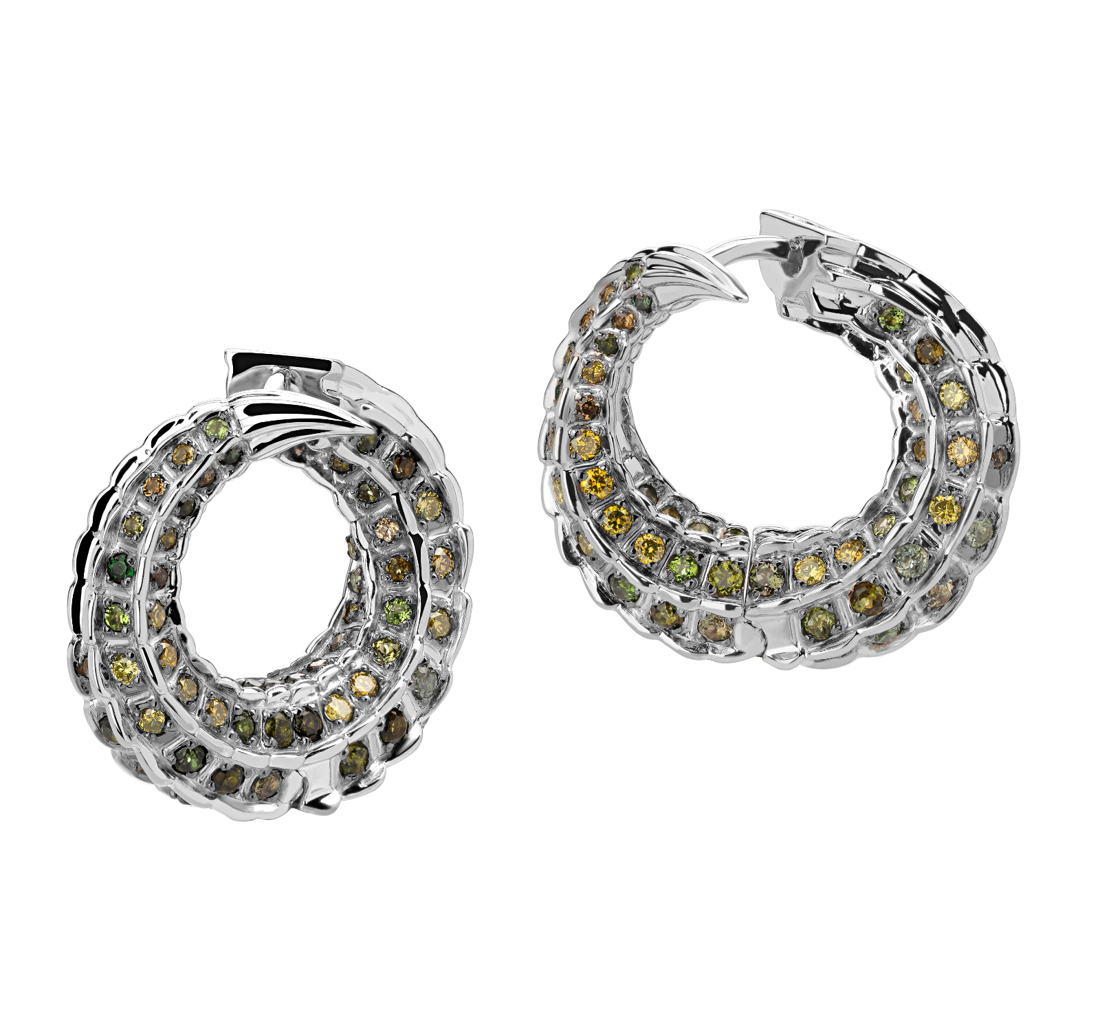 

Серьги из белого золота с бриллиантом Эстет 01С6213336-1, 01С6213336-1