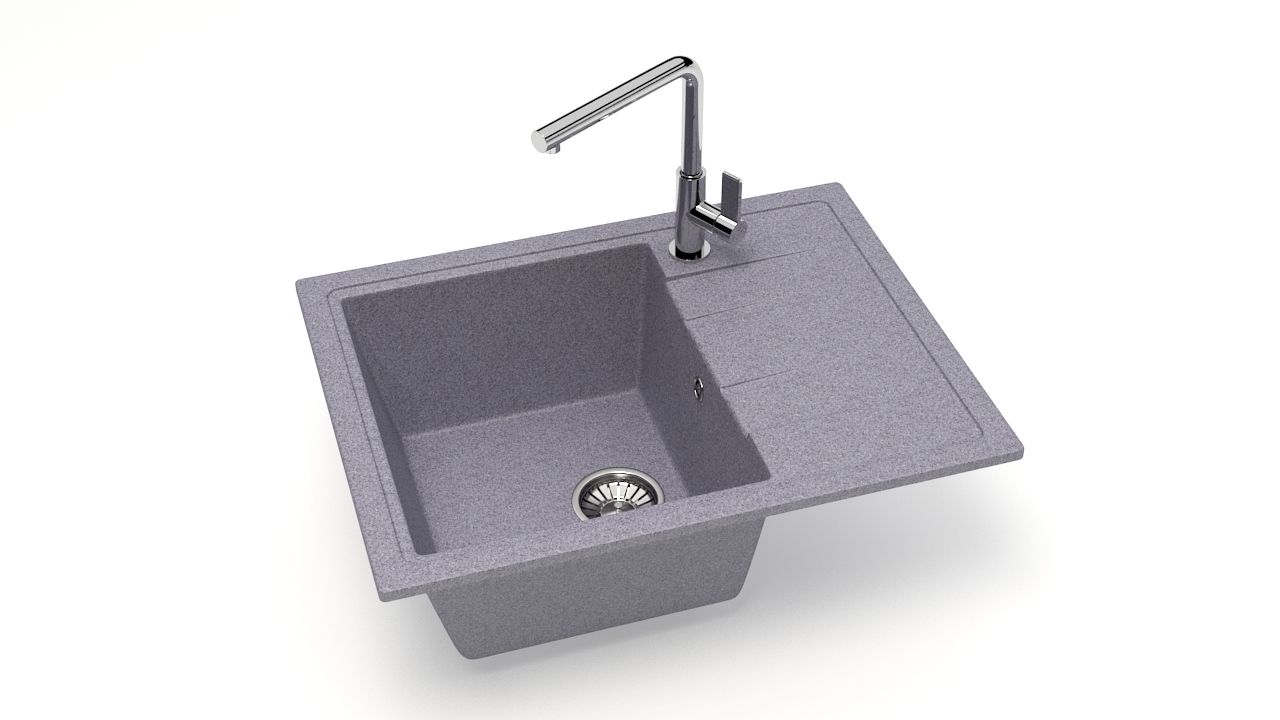 

Мойка кухонная Glanz J150 темно-серый J150G035