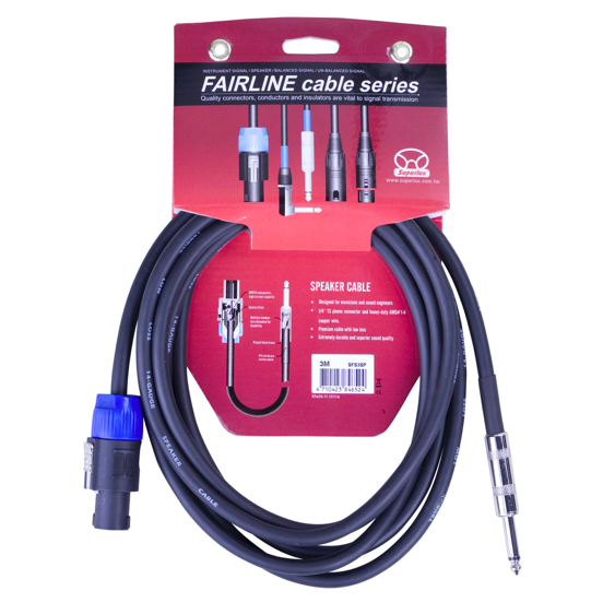 

Переходник XLR - speakON SUPERLUX SFS3SP, Серый, SFS3SP