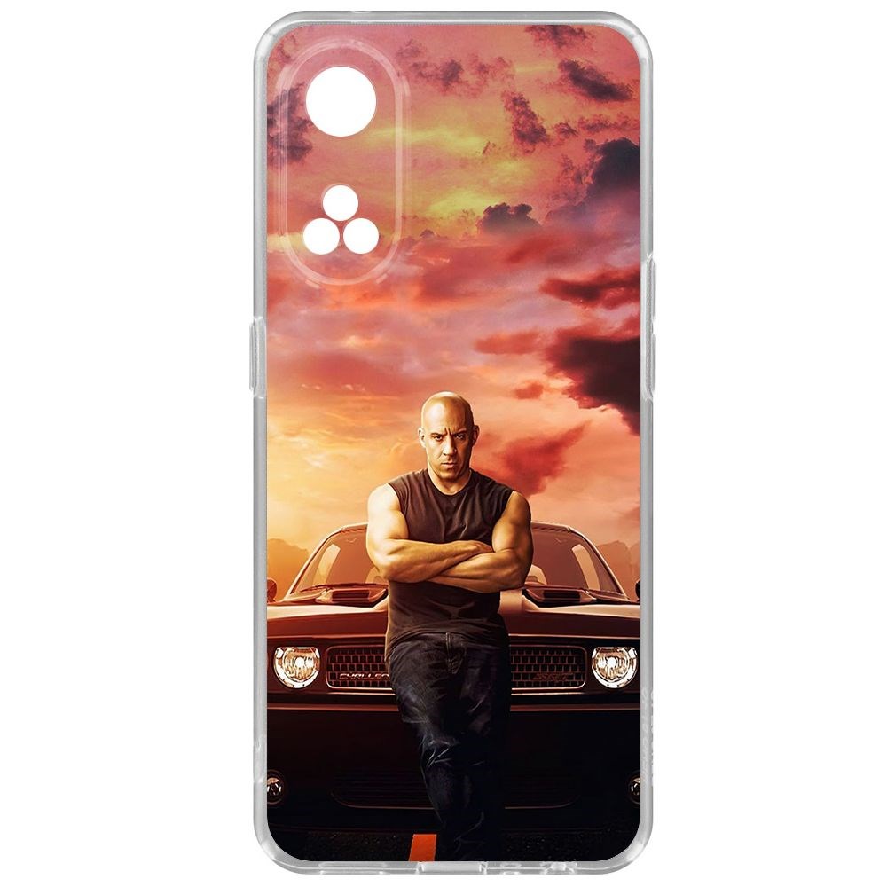 

Чехол-накладка Krutoff Clear Case Форсаж, Доминик Торетто для Oppo Reno8T, Прозрачный