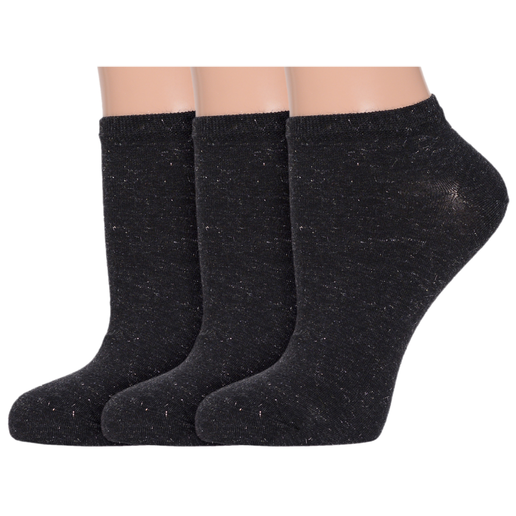 

Комплект носков женских Rusocks 3-Ж3-13042 черных 23-25, 3-Ж3-13042