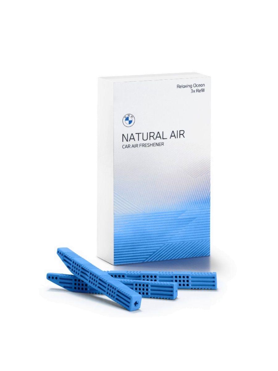 

Комплект ароматизаторов Natural Air 2023 RELAXING OCEAN, Синий, air