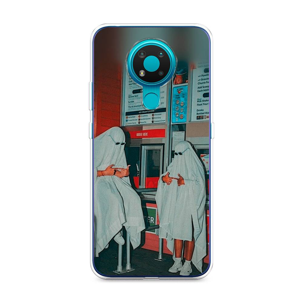 

Чехол Awog на Nokia 3.4 / Нокиа 3.4 "Chillin Killin", Красный, 123750-9