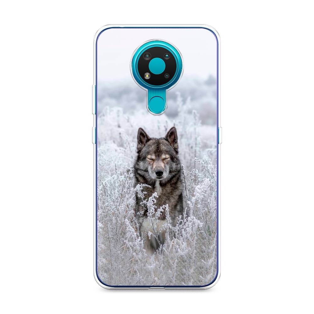 

Чехол Awog на Nokia 3.4 / Нокиа 3.4 "Волк в поле", Белый;черный, 123750-1