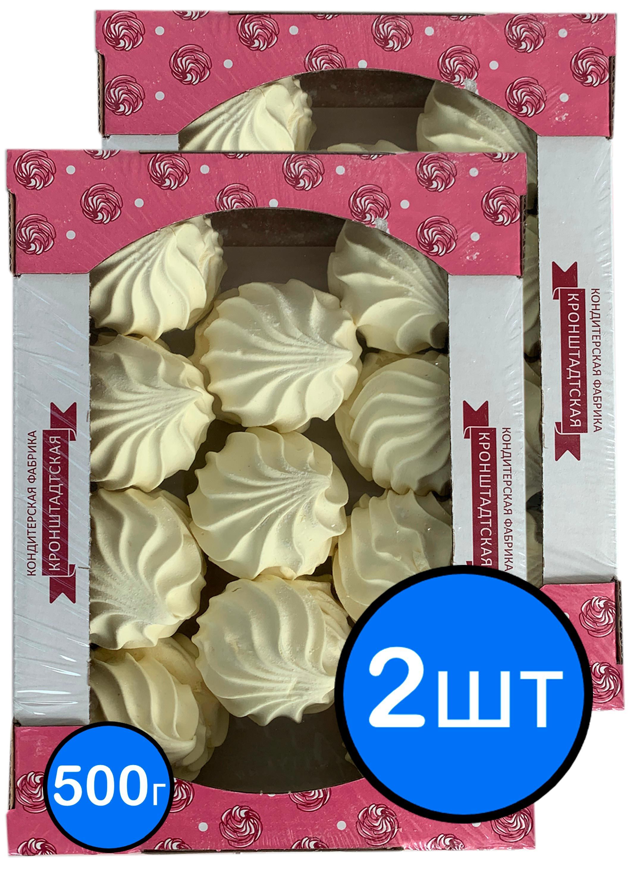 

Зефир КФ КРОНШТАДТСКАЯ со вкусом банана, 500г х 2шт