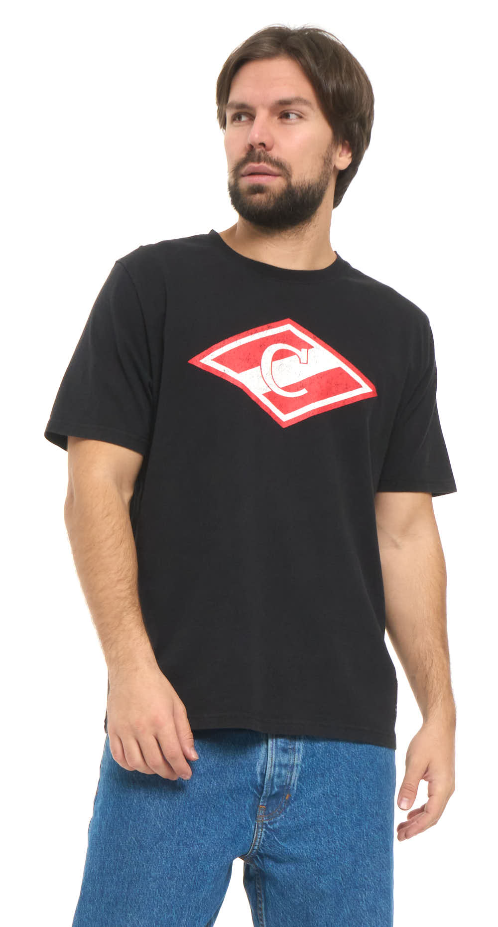 

Футболка мужская Atributika&Club Спартак 134260 черная 3XL, Черный, Спартак 134260