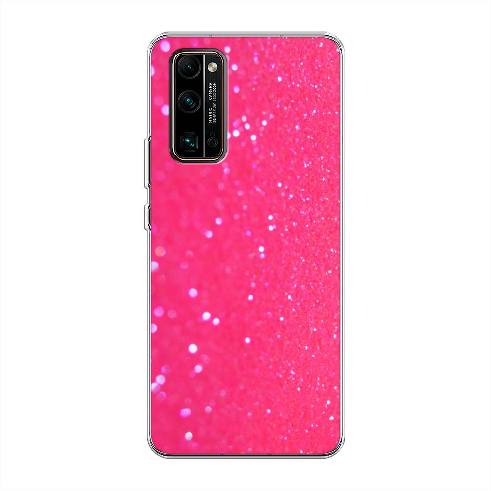

Чехол Awog "Малиновые блестки рисунок" для Honor 30 Pro Plus