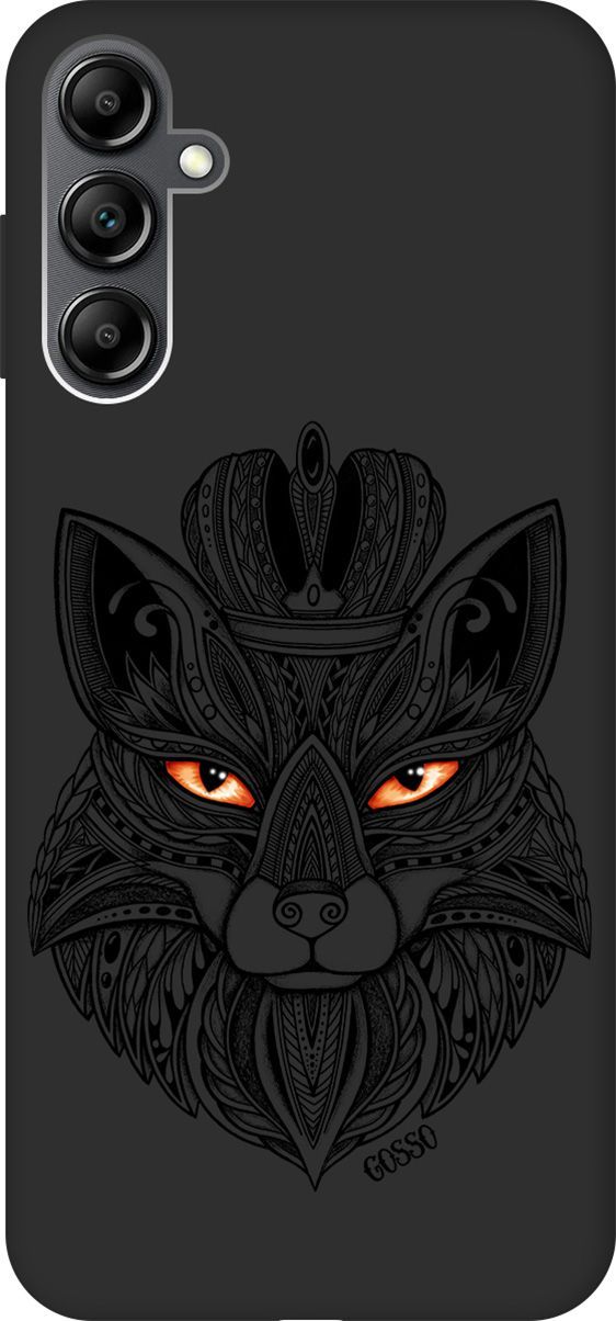 

Чехол на Samsung Galaxy A14 с 3D принтом "Fox Queen" черный, Черный;белый, 158810