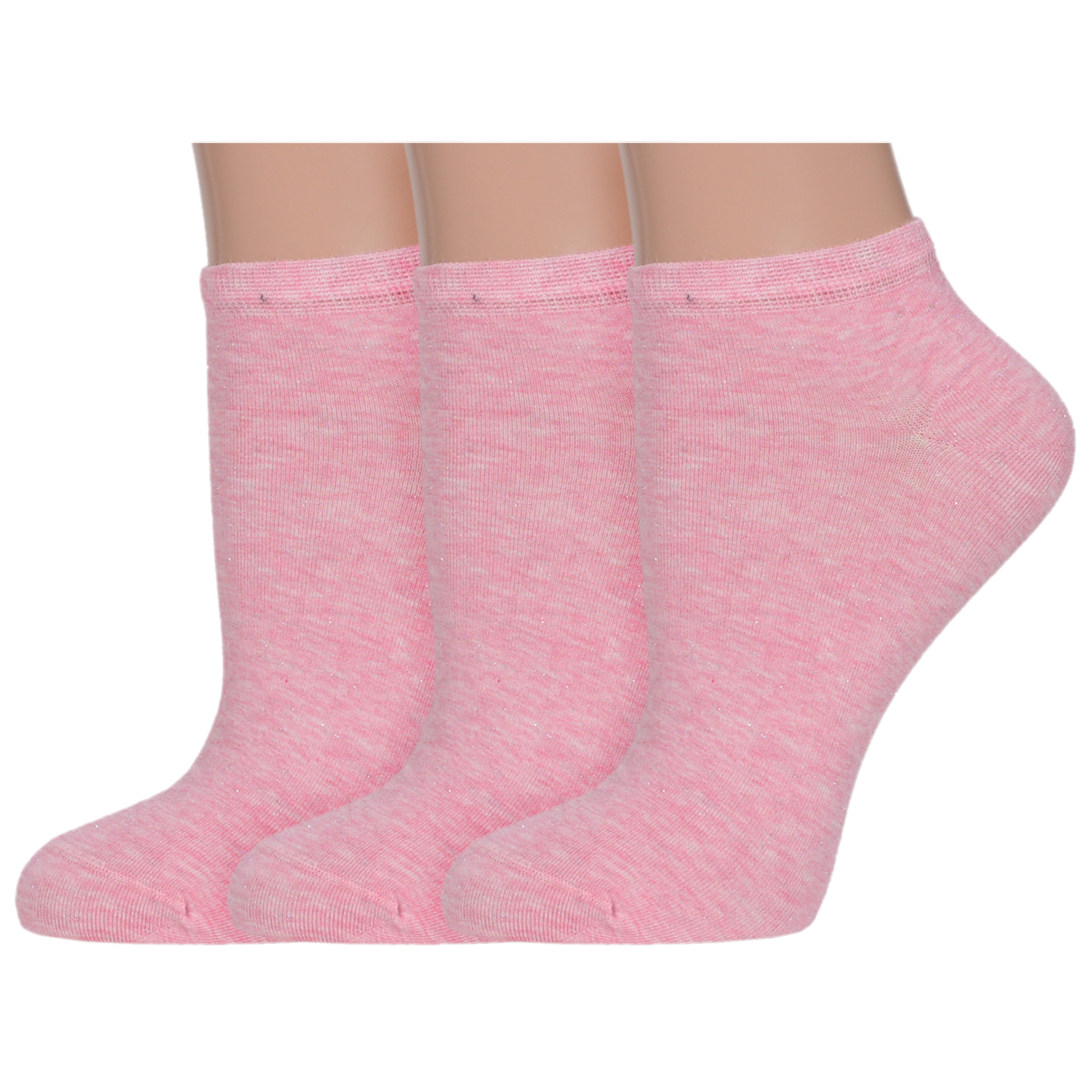 

Комплект носков женских Rusocks 3-Ж3-13042 розовых 23-25, Розовый, 3-Ж3-13042