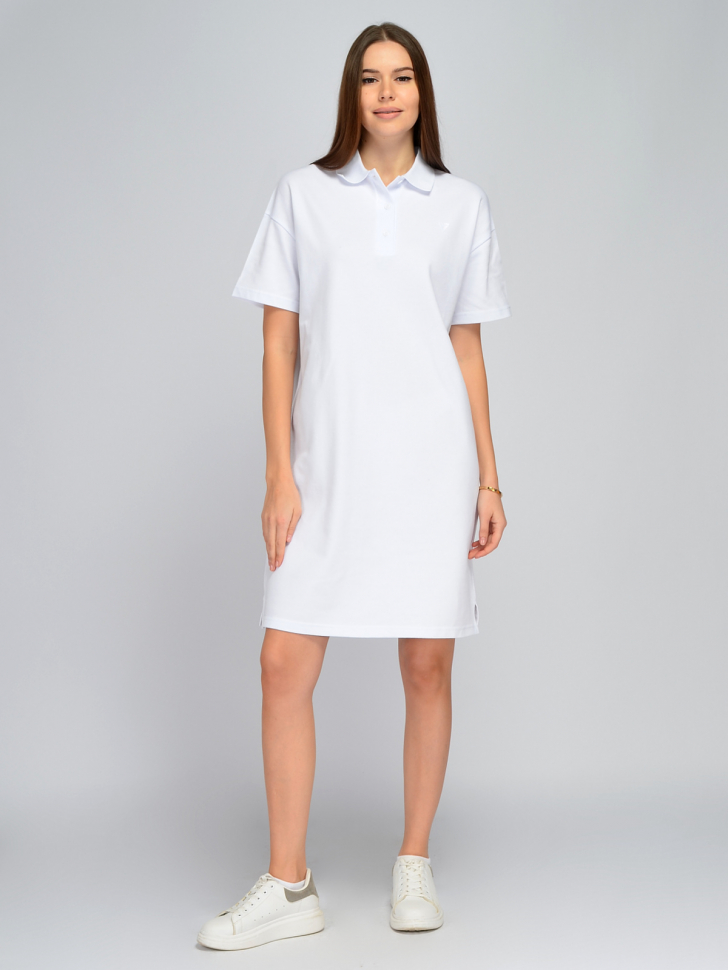 Платье женское Viserdi 3199 белое 48 RU