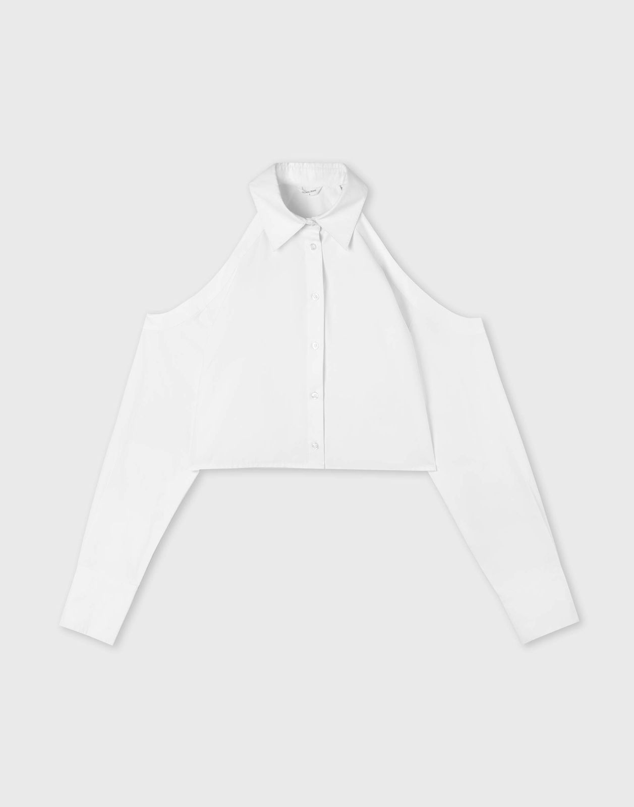 Рубашка женская Gloria Jeans GWT003865 белый XS/164